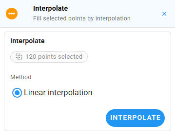 Interpolate panel